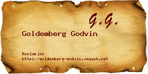 Goldemberg Godvin névjegykártya